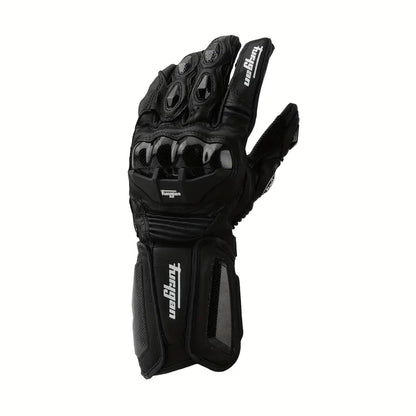 Carbon Fiber-inspired Motorcycle Gloves